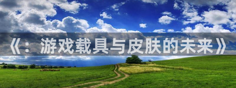 奇亿娱乐游戏：《：游戏载具与皮肤的未来》